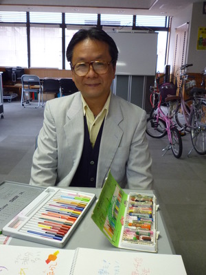 ４／９　サカモト文具　けんちゃん