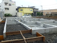 こちらも基礎工事です。