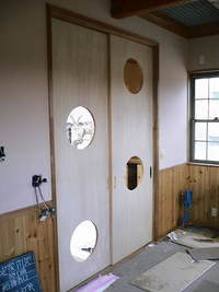 門池の家Ｔ　建具が入りました。