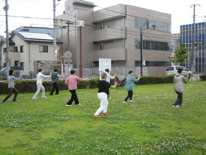 早朝太極拳