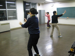 新人頑張る