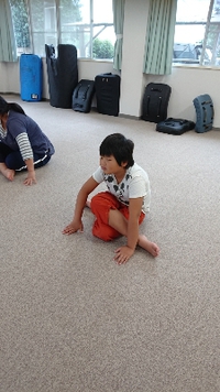難しいポーズにも挑戦しました 2018/09/29 21:09:31