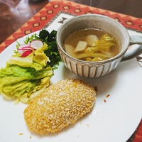 揚げないカレーパン作り