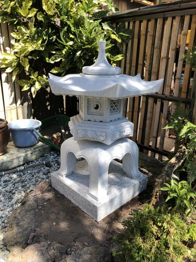 □直接引取限定□雪見灯籠 雪見灯篭 石灯篭 とうろう 高さ玉まで