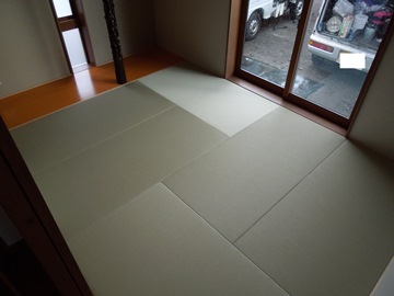 Ｓ邸　一帖縁なし畳