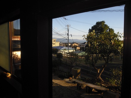 工房から伊豆半島と駿河湾