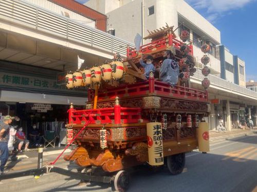 東本通三丁目-2022吉原祇園祭-富士市静岡県ユニフォーム作業服屋ツバメヤ山車03