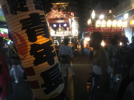 八幡宮(東本通り三丁目)のお祭り 日曜編＠令和元年 吉原祇園祭富士市静岡県ユニフォームアドバイザー作業服屋ツバメヤ東本通り三丁目山車神輿201911