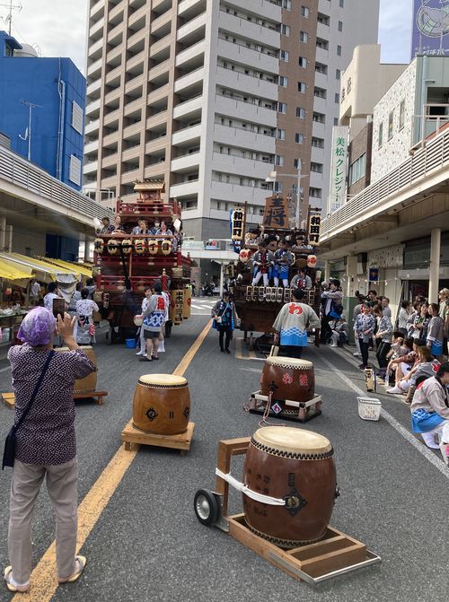 祭り土曜日の出来事 ～令和6年 吉原祇園祭 東本通り三丁目～作業服ツバメヤ静岡県富士市吉原ユニフォーム202405