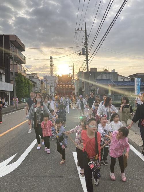 祭り土曜日の出来事 ～令和6年 吉原祇園祭 東本通り三丁目～作業服ツバメヤ静岡県富士市吉原ユニフォーム202406