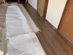 最後の仕事は掃除