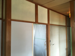 左官屋さん入りました
