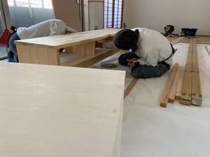 家具も搬入