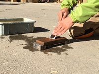道具の手入れ