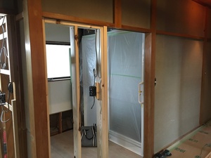 入り口も広くできます