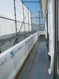 函南町　T様邸　バルコニー施工