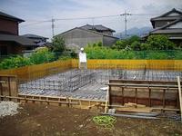 裾野市A様邸　基礎工事中