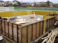 裾野市　Y様邸　基礎工事