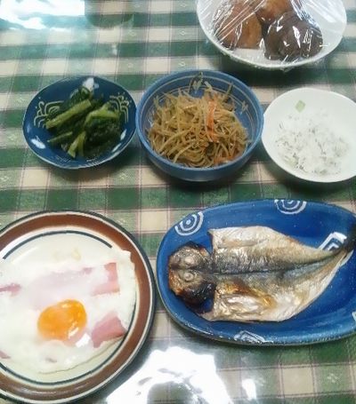 朝ごはん～