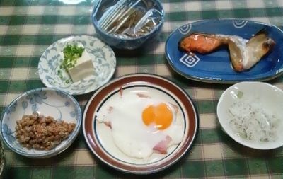 朝ごはん～