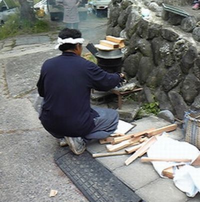 朝堀の竹の子