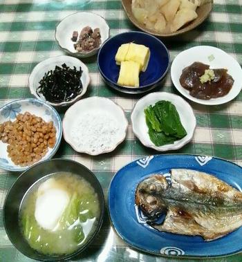 朝ごはん(^.^)デス。