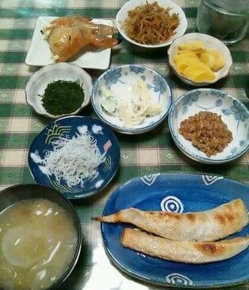 朝ごはん(^.^)デス。