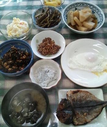 朝ごはんです！