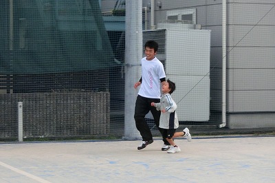 親子対決その後。