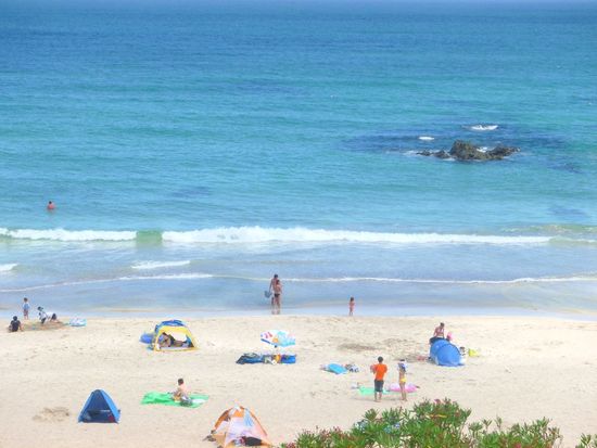 本日は海の日！入田浜は海水浴日和♪