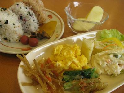 今日の朝ごはん