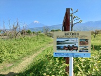 【葛飾北斎「富嶽三十六景」の案内看板が立ちました】