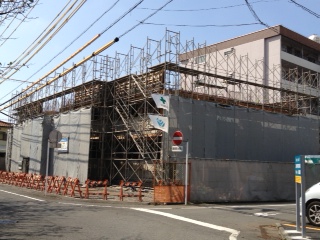 ３階になりました