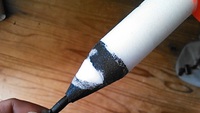 フグにやられたウキの補修が完了しました♪