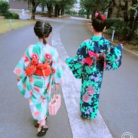 ゆかたの着付け