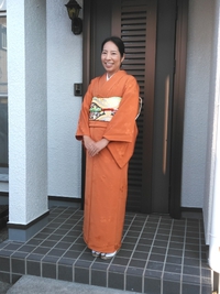 七五三参りのお母様の着付け(富士市) 2021/02/01 11:05:00