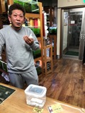えびたちをお持ち頂いたお客様　１１～月９日