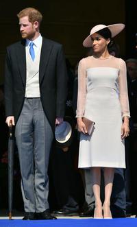 Meghan Markle fait sa première apparition après mariage