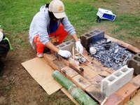 三島人研修が　自然の里で行われました