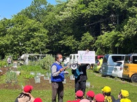 地元の小学校の棚田体験