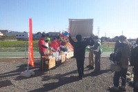 撮影中