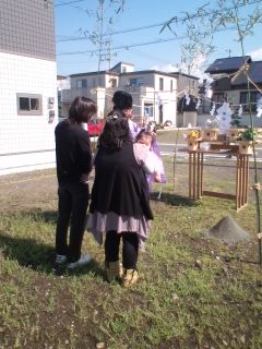 厚原台Ｈさま地鎮祭①
