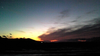 夕日
