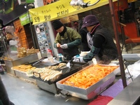 韓国は買い食いも楽しい