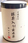 抹茶入り玄米茶　缶　100ｇ